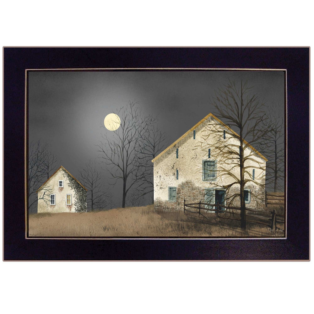 Still of the Night 1 Black Framed Print Wall Art - Homeroots - Flyclothing LLC