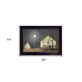 Still of the Night 1 Black Framed Print Wall Art - Homeroots - Flyclothing LLC