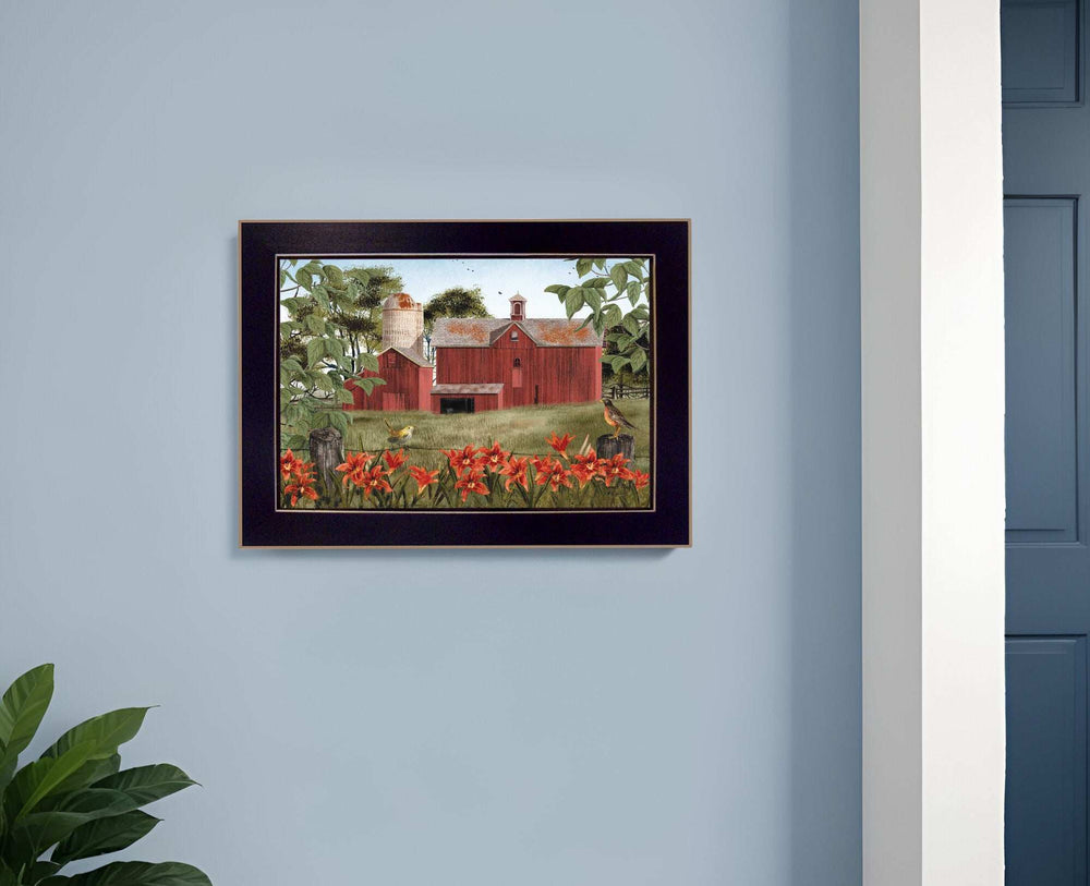 Summer Days 3 Black Framed Print Wall Art - Homeroots - Flyclothing LLC