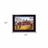 Autumn Gold 3 Black Framed Print Wall Art - Homeroots - Flyclothing LLC