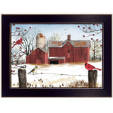 Winter Friends 1 Black Framed Print Wall Art - Homeroots - Flyclothing LLC