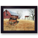 Granddads Old Truck 5 Black Framed Print Wall Art - Homeroots - Flyclothing LLC