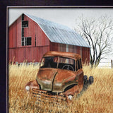 Granddads Old Truck 5 Black Framed Print Wall Art - Homeroots - Flyclothing LLC