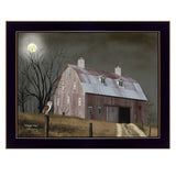 Midnight Moon 1 Black Framed Print Wall Art - Homeroots - Flyclothing LLC