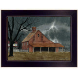 Dark and Stormy Night 1 Black Framed Print Wall Art - Homeroots - Flyclothing LLC