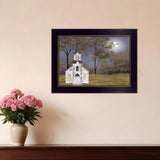 Evening Prayer Black Framed Print Wall Art - Homeroots - Flyclothing LLC