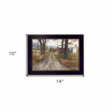 The Road Home Black Framed Print Wall Art - Homeroots - Flyclothing LLC
