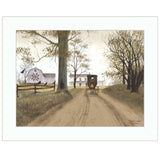 Headin Home White Framed Print Wall Art - Homeroots - Flyclothing LLC