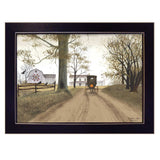 Headin Home 5 Black Framed Print Wall Art - Homeroots - Flyclothing LLC
