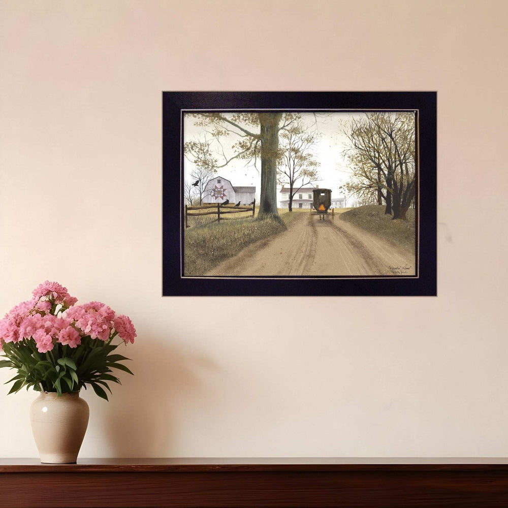 Headin Home 5 Black Framed Print Wall Art - Homeroots - Flyclothing LLC