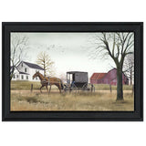 Going to Market Black Framed Print Wall Art - Homeroots - Flyclothing LLC