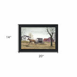 Going to Market Black Framed Print Wall Art - Homeroots - Flyclothing LLC