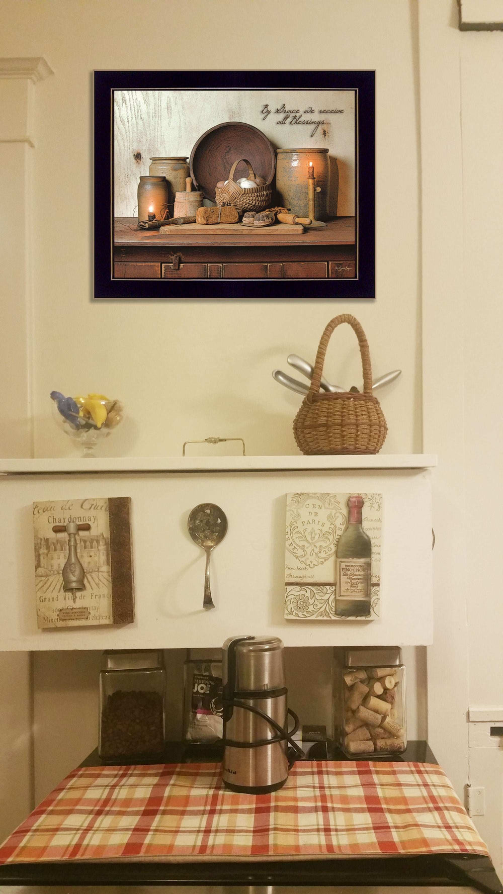 By Grace 1 Black Framed Print Wall Art - Homeroots - Flyclothing LLC