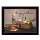 Amazing Grace 9 Black Framed Print Wall Art - Homeroots - Flyclothing LLC