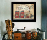 CHERRY JAM 4 Black Framed Print Wall Art - Homeroots - Flyclothing LLC