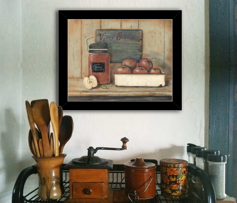 Apple Butter 4 Black Framed Print Wall Art - Homeroots - Flyclothing LLC