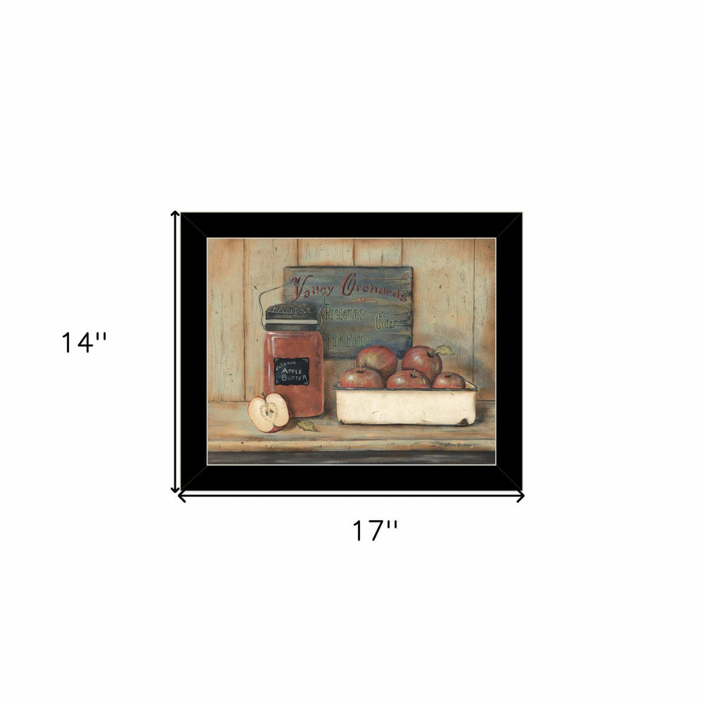 Apple Butter 4 Black Framed Print Wall Art - Homeroots - Flyclothing LLC