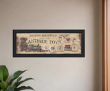 Antique Toys Black Framed Print Wall Art - Homeroots - Flyclothing LLC