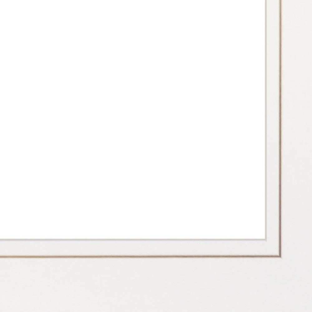 Garden Bath 1 White Framed Print Bathroom Wall Art - Homeroots - Flyclothing LLC