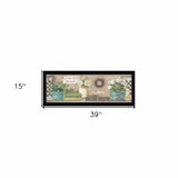 Garden Bath 2 Black Framed Print Bathroom Wall Art - Homeroots - Flyclothing LLC