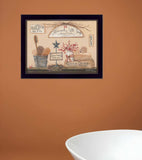 Wash Room 1 Black Framed Print Bathroom Wall Art - Homeroots - Flyclothing LLC