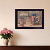 Sweet Land of Liberty 1 Black Framed Print Wall Art - Homeroots - Flyclothing LLC