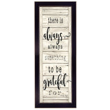 Be Grateful Black Framed Print Wall Art - Homeroots - Flyclothing LLC