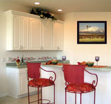 Summer Pastures Black Framed Print Wall Art - Homeroots - Flyclothing LLC