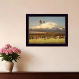 Summer Pastures Black Framed Print Wall Art - Homeroots - Flyclothing LLC