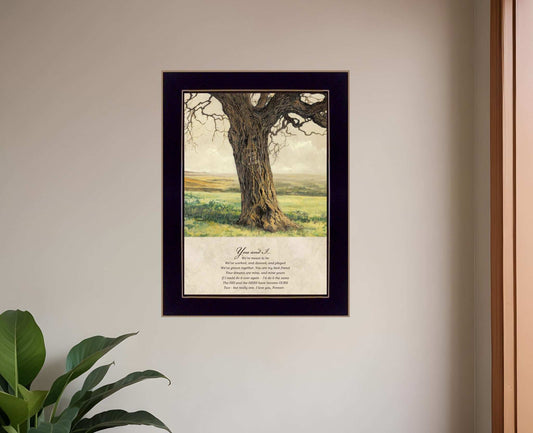 Forever Black Framed Print Wall Art - Homeroots - Flyclothing LLC