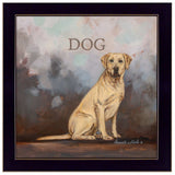 Dakota the Dog Black Framed Print Wall Art - Homeroots - Flyclothing LLC