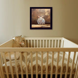 Ruby the Rabbit Black Framed Print Wall Art - Homeroots - Flyclothing LLC