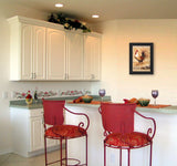 Rooster Montage I Black Framed Print Wall Art - Homeroots - Flyclothing LLC