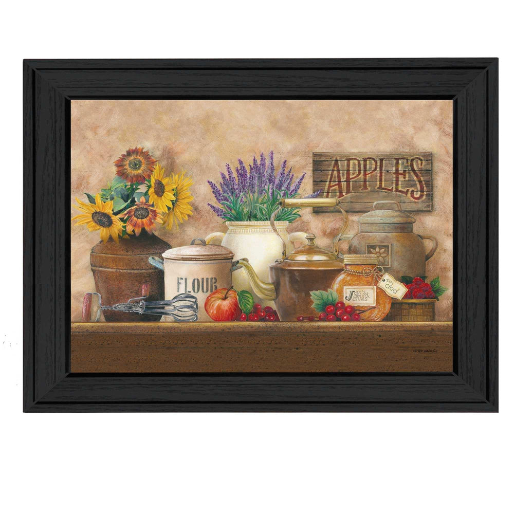 Antique Kitchen Black Framed Print Kitchen Wall Art - Homeroots - Flyclothing LLC