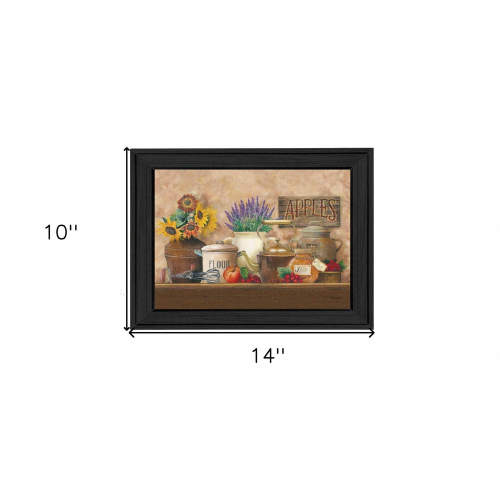 Antique Kitchen Black Framed Print Kitchen Wall Art - Homeroots - Flyclothing LLC