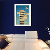 Beach Directional 3 White Framed Print Wall Art - Homeroots - Flyclothing LLC