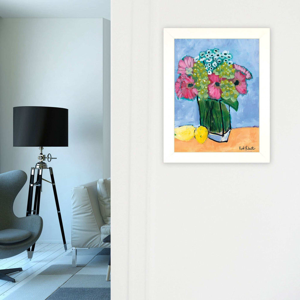 Kitchen Table Series II White Framed Print Kitchen Wall Art - Homeroots - Flyclothing LLC