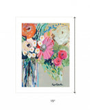 From Mrs Hazels Garden 3 White Framed Print Wall Art - Homeroots - Flyclothing LLC