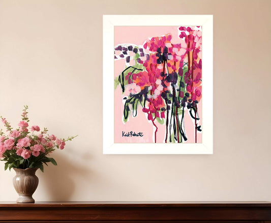 Picked in a Field in Maine White Framed Print Wall Art - Homeroots - Flyclothing LLC