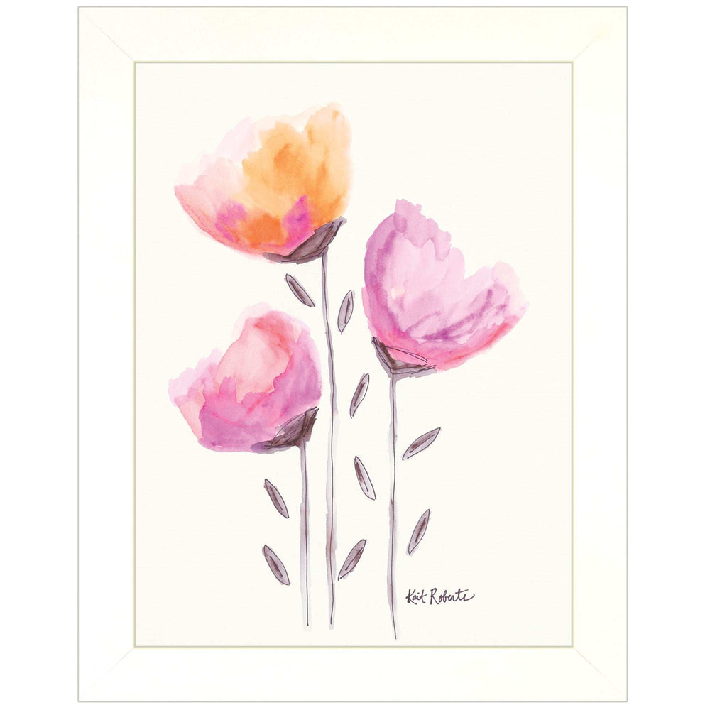 Grow Through It White Framed Print Wall Art - Homeroots - Flyclothing LLC