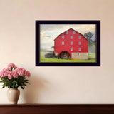 Willow Grove Mill 1 Black Framed Print Wall Art - Homeroots - Flyclothing LLC