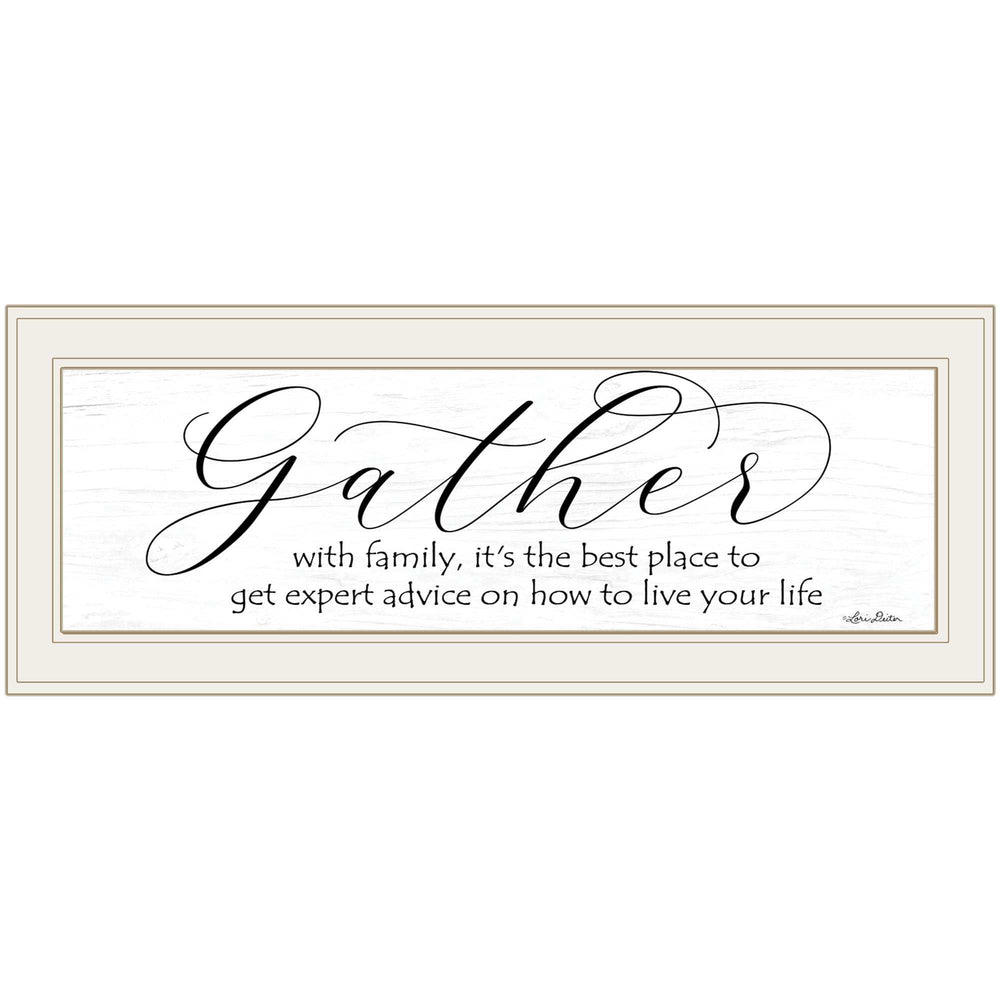 Expert Advice 1 White Framed Print Wall Art - Homeroots - Flyclothing LLC