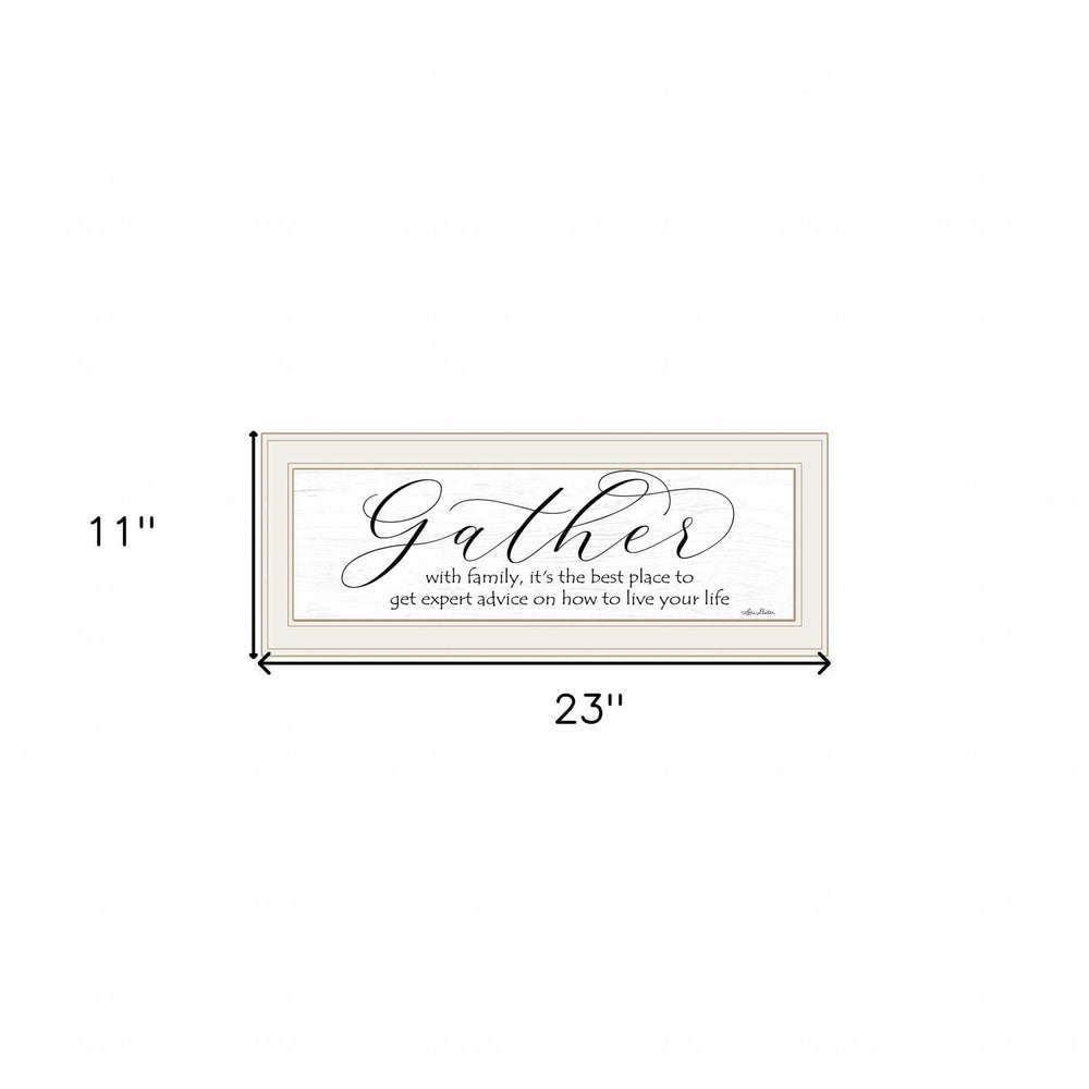 Expert Advice 1 White Framed Print Wall Art - Homeroots - Flyclothing LLC