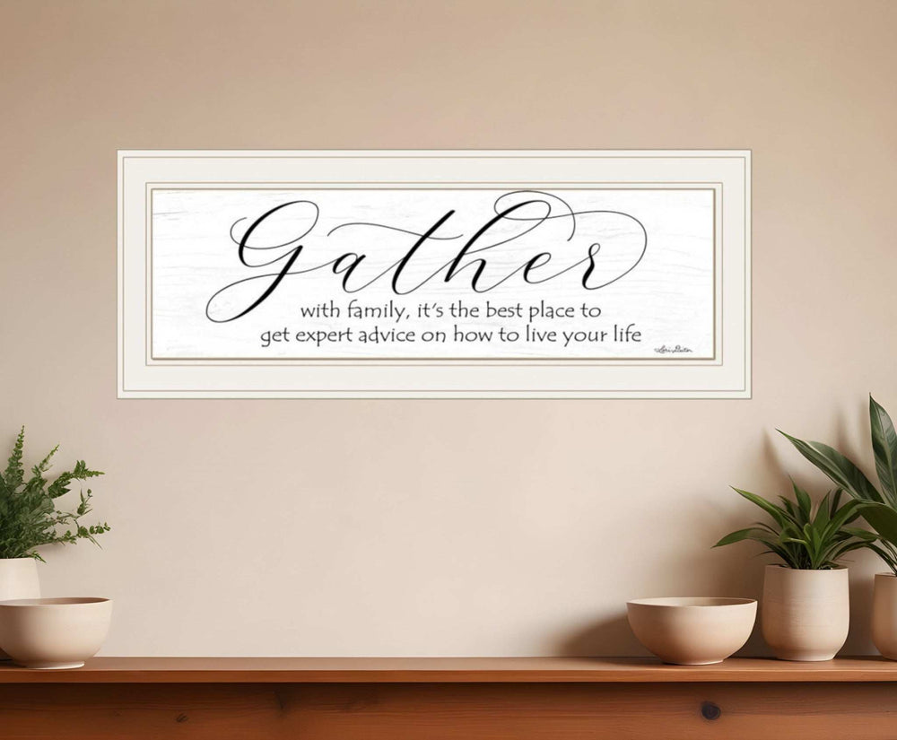 Expert Advice 1 White Framed Print Wall Art - Homeroots - Flyclothing LLC