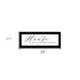 A Clean House Black Framed Print Wall Art - Homeroots - Flyclothing LLC