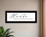 A Clean House Black Framed Print Wall Art - Homeroots - Flyclothing LLC