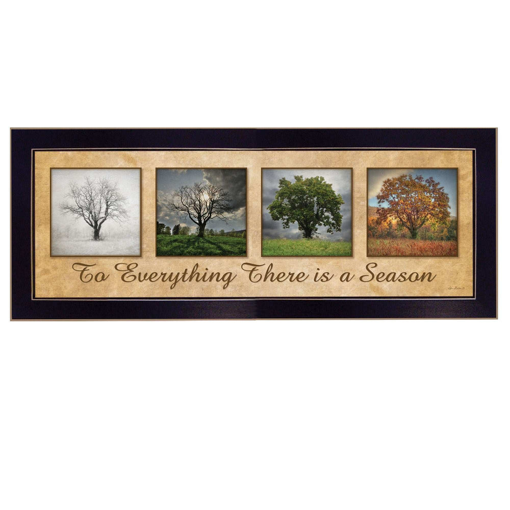 There is a Season Black Framed Print Wall Art - Homeroots - Flyclothing LLC