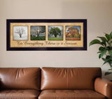 There is a Season Black Framed Print Wall Art - Homeroots - Flyclothing LLC