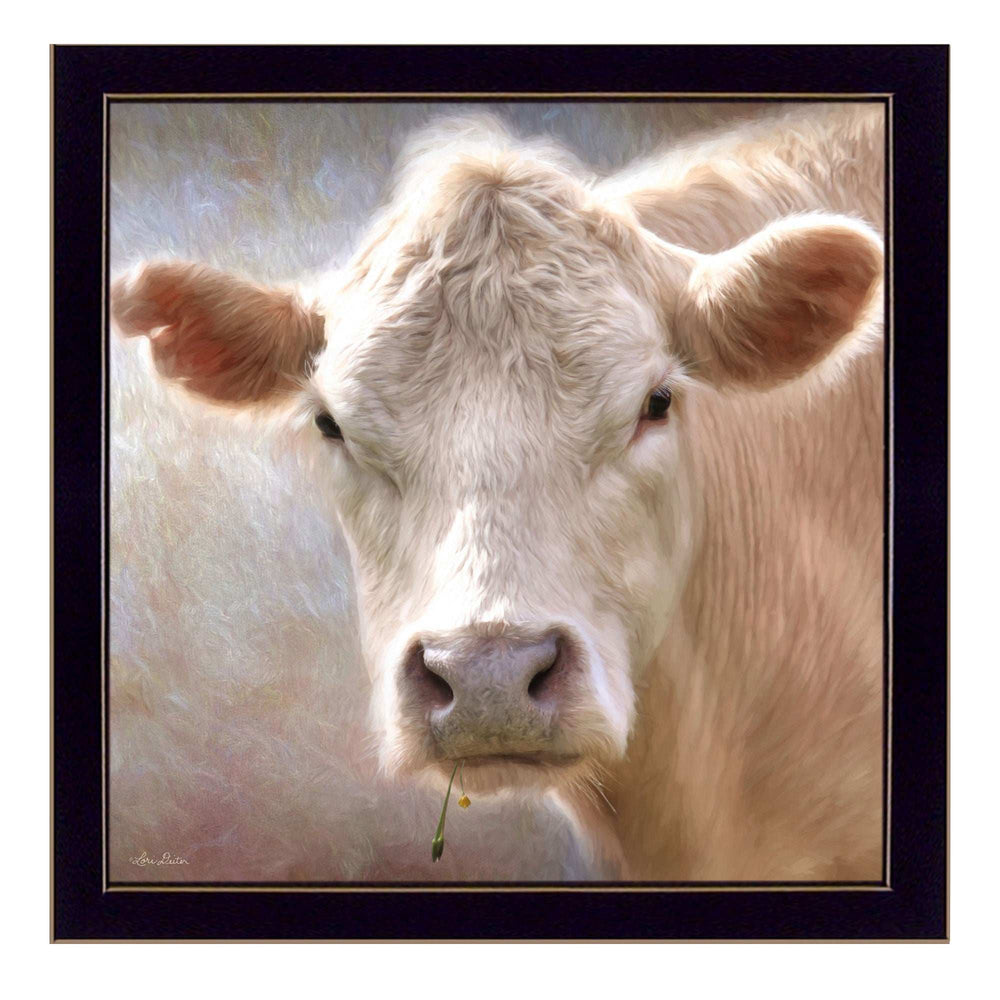 Up Close on the Farm Black Framed Print Wall Art - Homeroots - Flyclothing LLC
