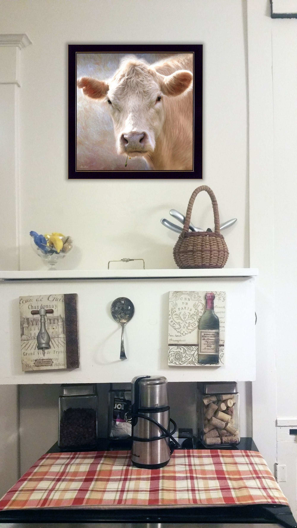 Up Close on the Farm Black Framed Print Wall Art - Homeroots - Flyclothing LLC